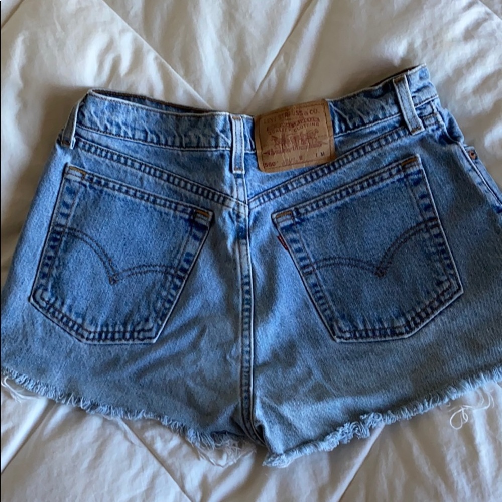 Levi’s High Waist Jean Cut-offs